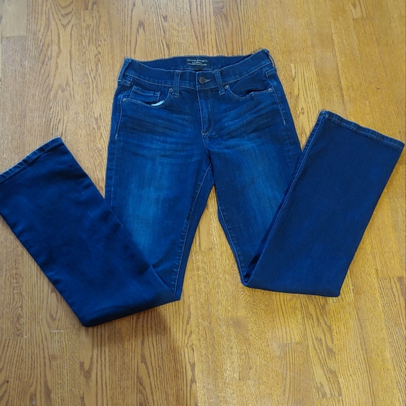 Banana Republic Slim Bootcut Dark Wash Jeans - Picture 1 of 6